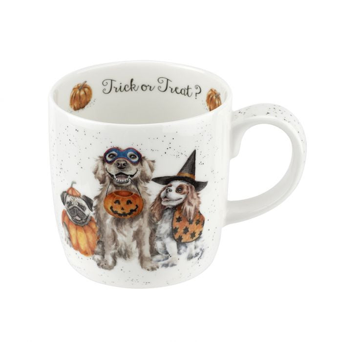 Wrendale Trick or Treat Large Fine Bone China Mug