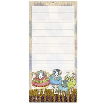 Sheep in Sweaters Lined Magnetic Pad