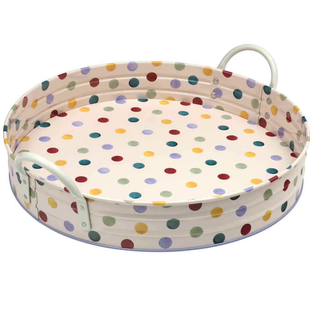 Emma Bridgewater Polka Dot Large Steel Tray