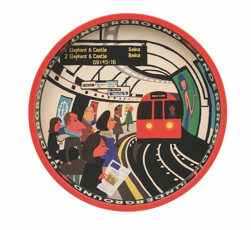 Paul Thurlby City Underground Deepwell Tin Tray