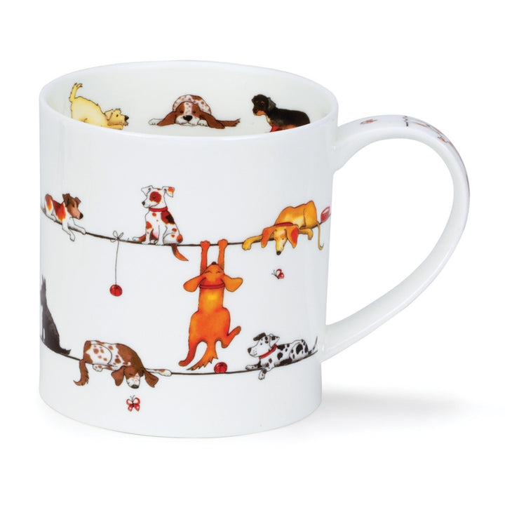 Fine bone china Dunoon Orkney Livewires Dog mug