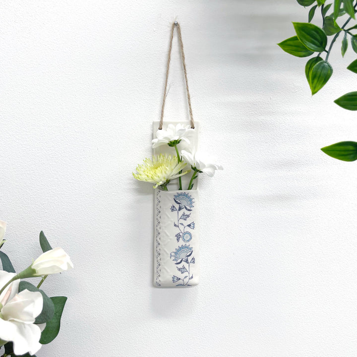 Alex Allday Narrow Ceramic Hanging Planter Pot - Jasmine