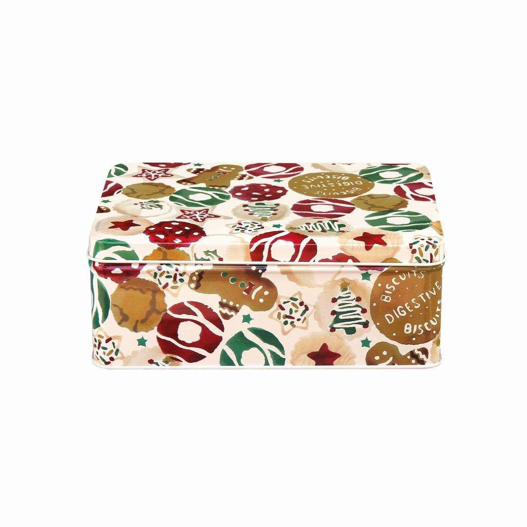 Emma Bridgewater Christmas Biscuits Deep Rectangular Tin