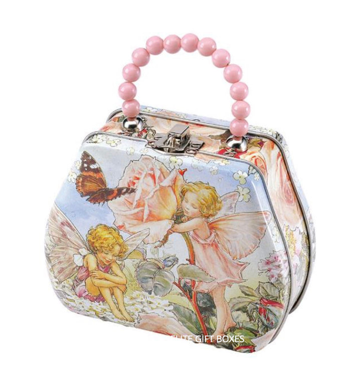 Flower Fairies Tin Purse Pink