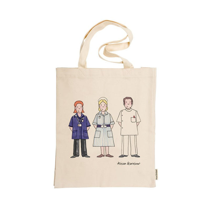 Alison Gardiner Nursing Cotton Tote Bag