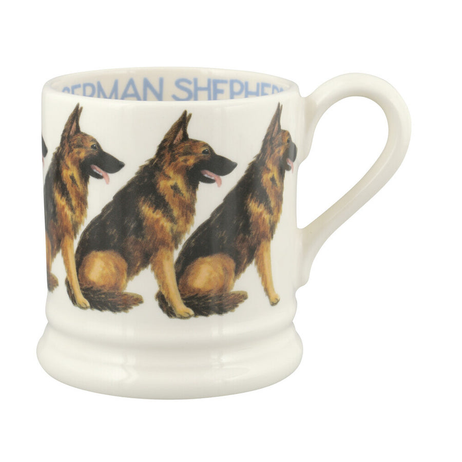 Emma Bridgewater German Shepherd  Half Pint Mug. Handmade in England.