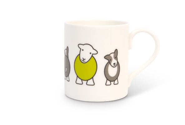 herdy special edition Herdy & Sheppy bone china mug, made in England.