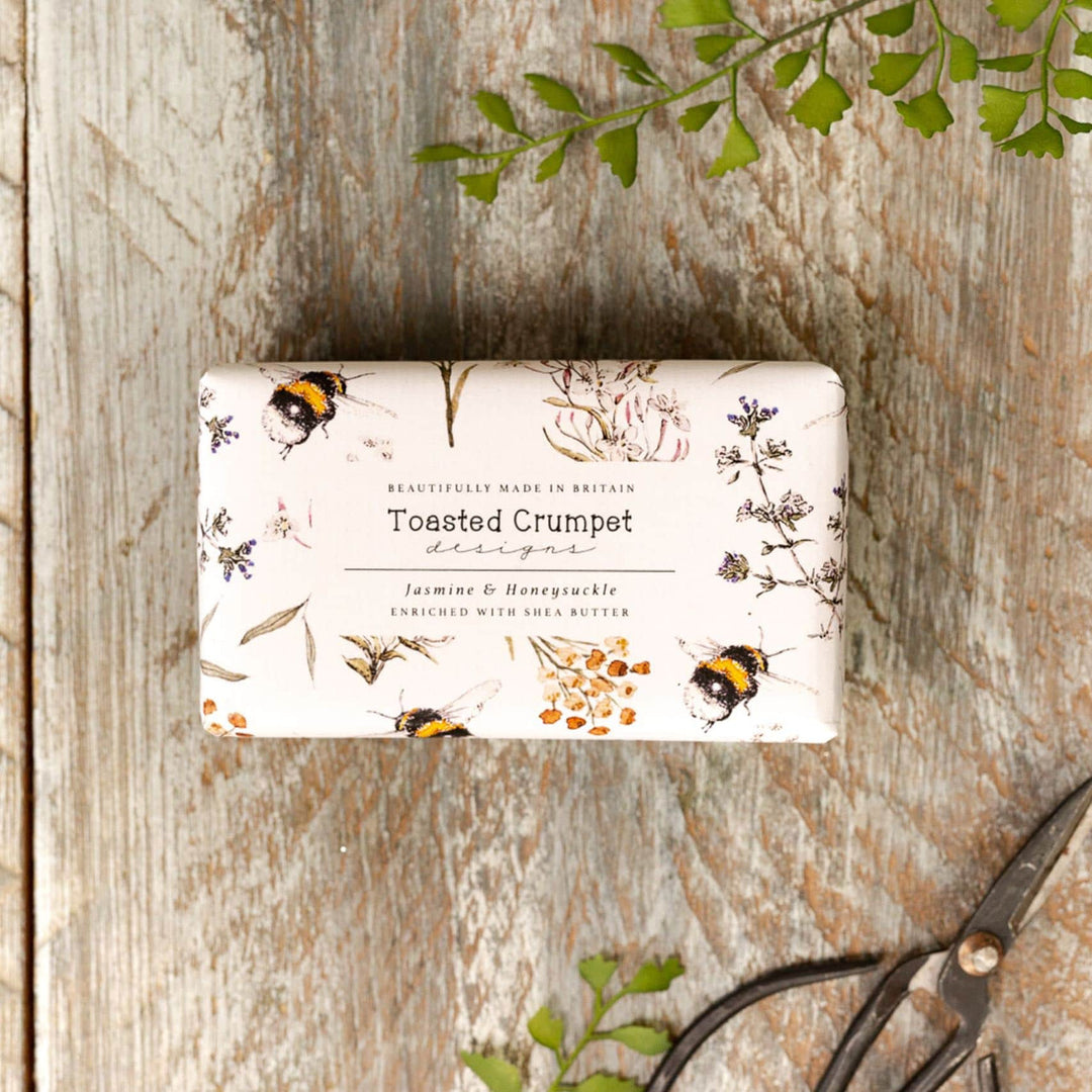 Jasmine & Honeysuckle Soap by Toasted Crumpet.