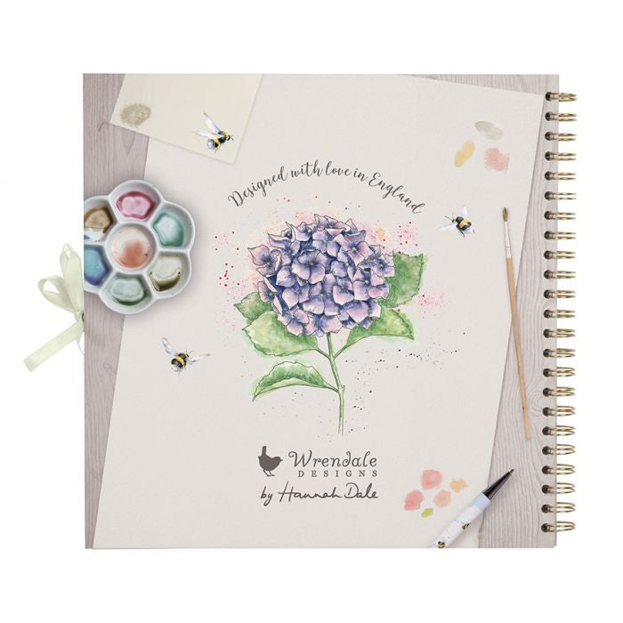 'Hydrangea' Bee Scrapbook Album by Wrendale Designs