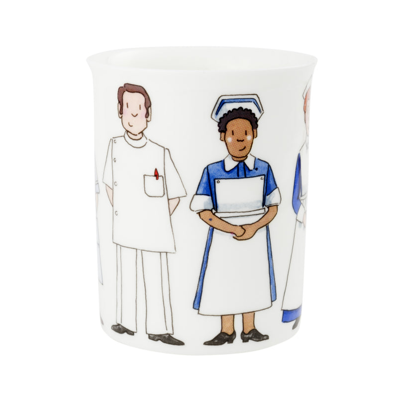 Alison Gardiner Bone China Nursing mug boxed.