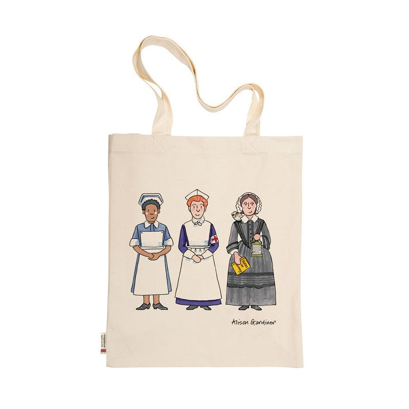 Alison Gardiner Nursing Cotton Tote Bag