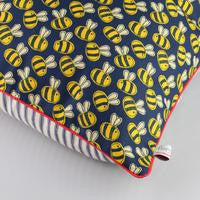 Bees Cushion by Poppy Treffry.