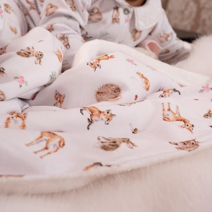 Forest baby online blanket