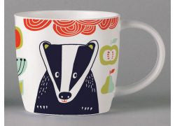 Repeat Repeat's Folkland Badger Mug