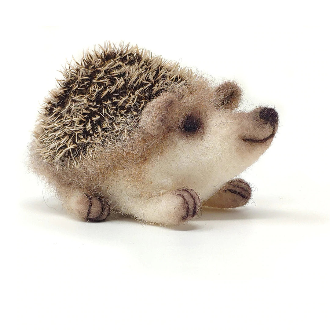 Baby Hedgehog Needle Felting Kit from The Crafty Kit Co. Made in Scotland