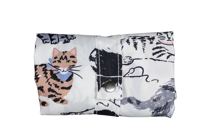 Feline Friends packable bag by Ulster Weavers 