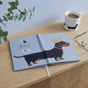 Dachshund Notebook from Sweet William Designs