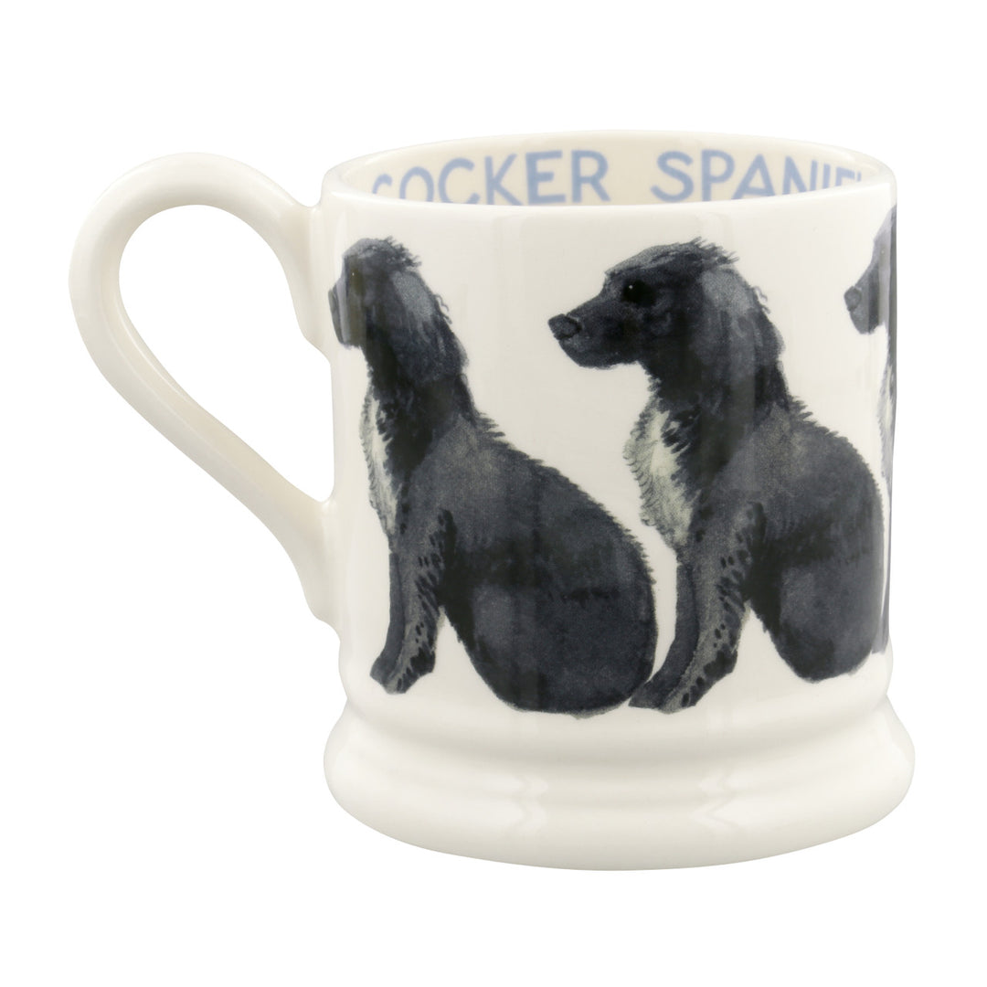 Handmade Cocker Spaniel 1/2 pint mug by Emma Bridgewater.