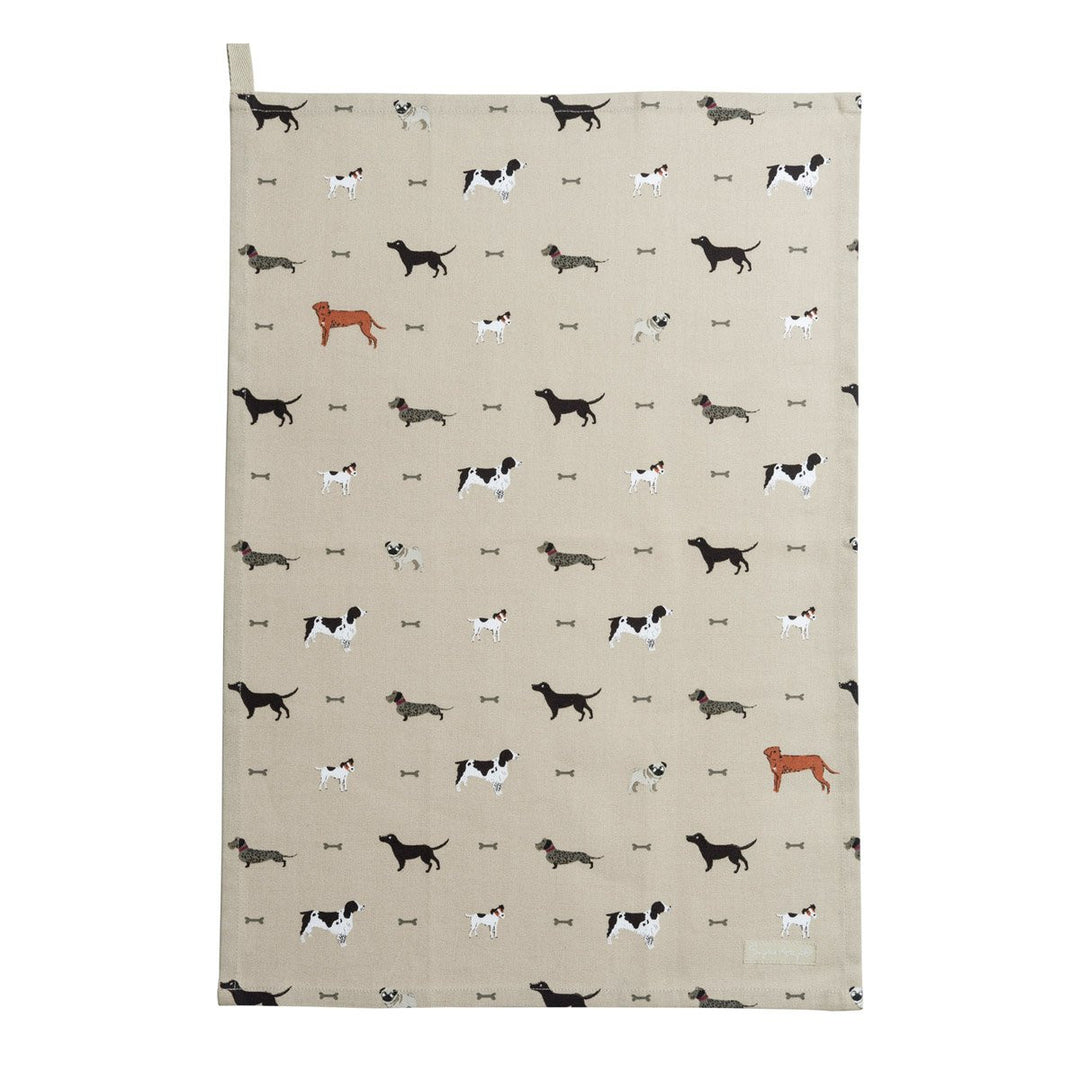 Sophie Allport Woof Tea Towel