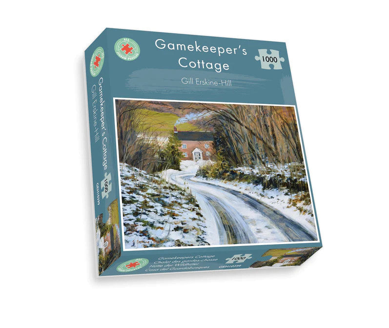 Gamekeeper's Cottage 1000 Piece Jigsaw Puzzle.