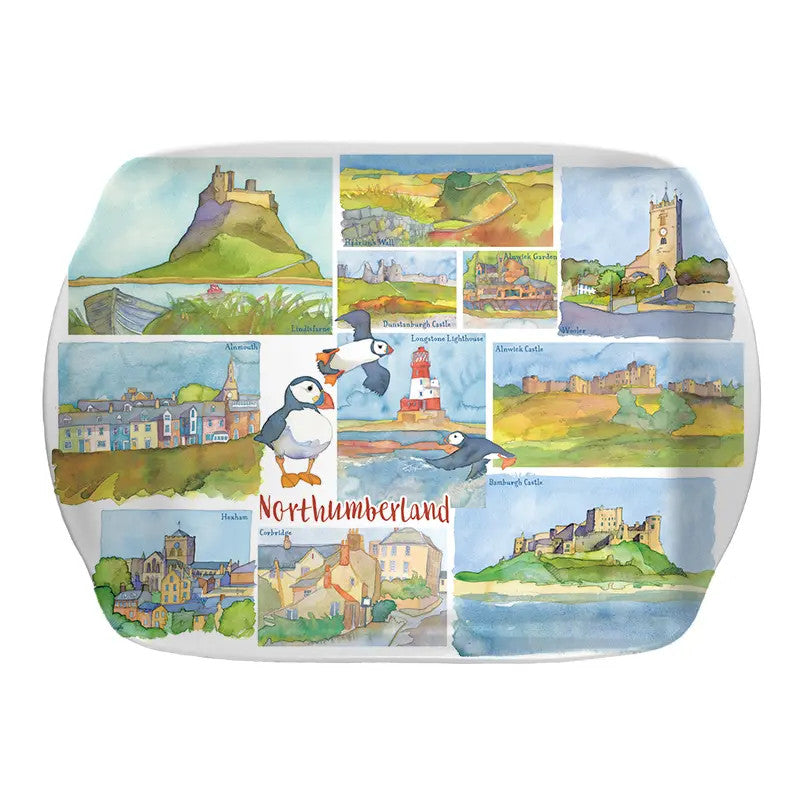 Northumberland Melamine Scatter Tray by Emma Ball