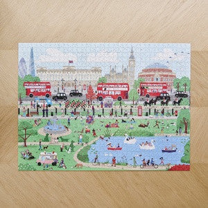 Dog Walkers of London Jigsaw Puzzle by Sweet William