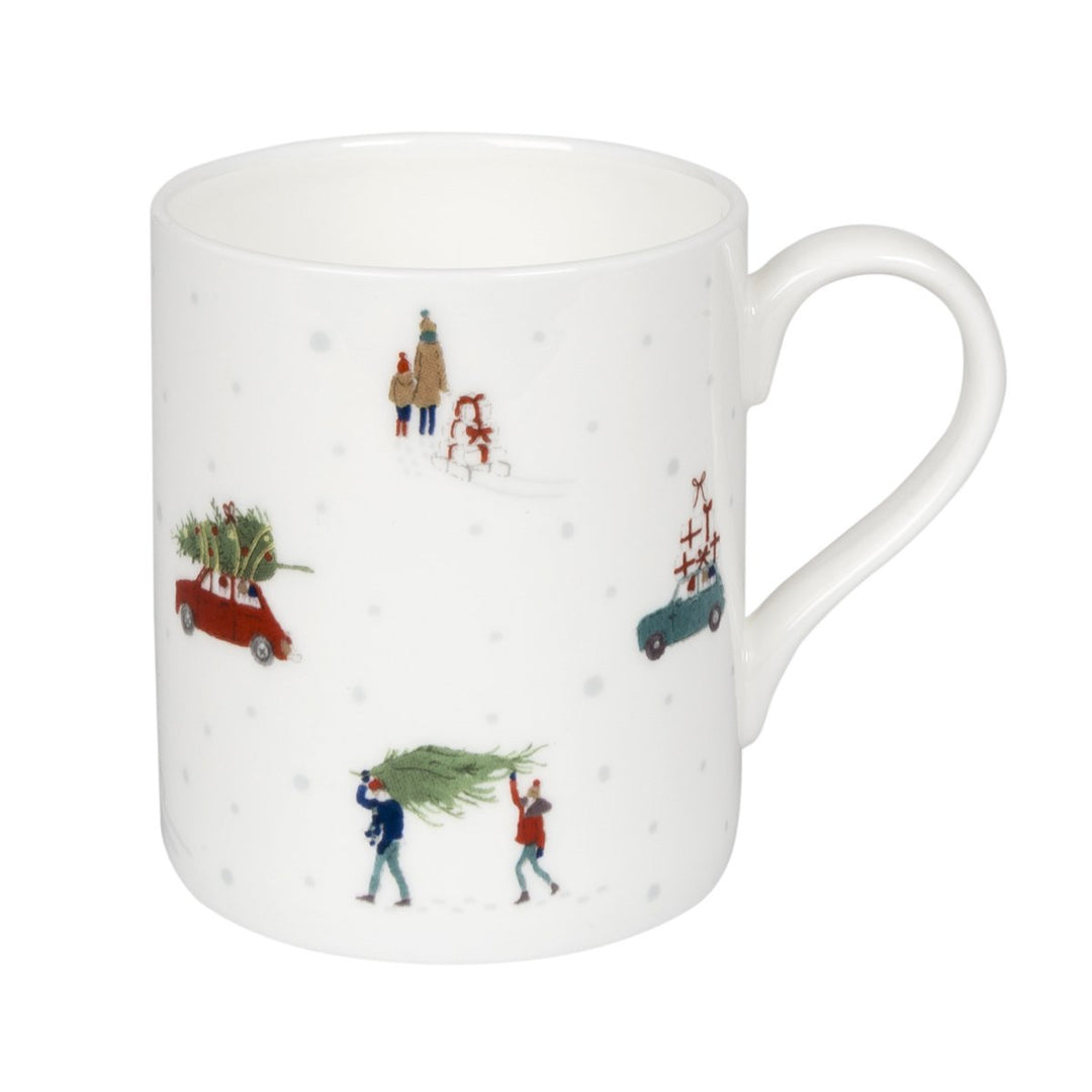 Sophie Allport Home for Christmas Mug