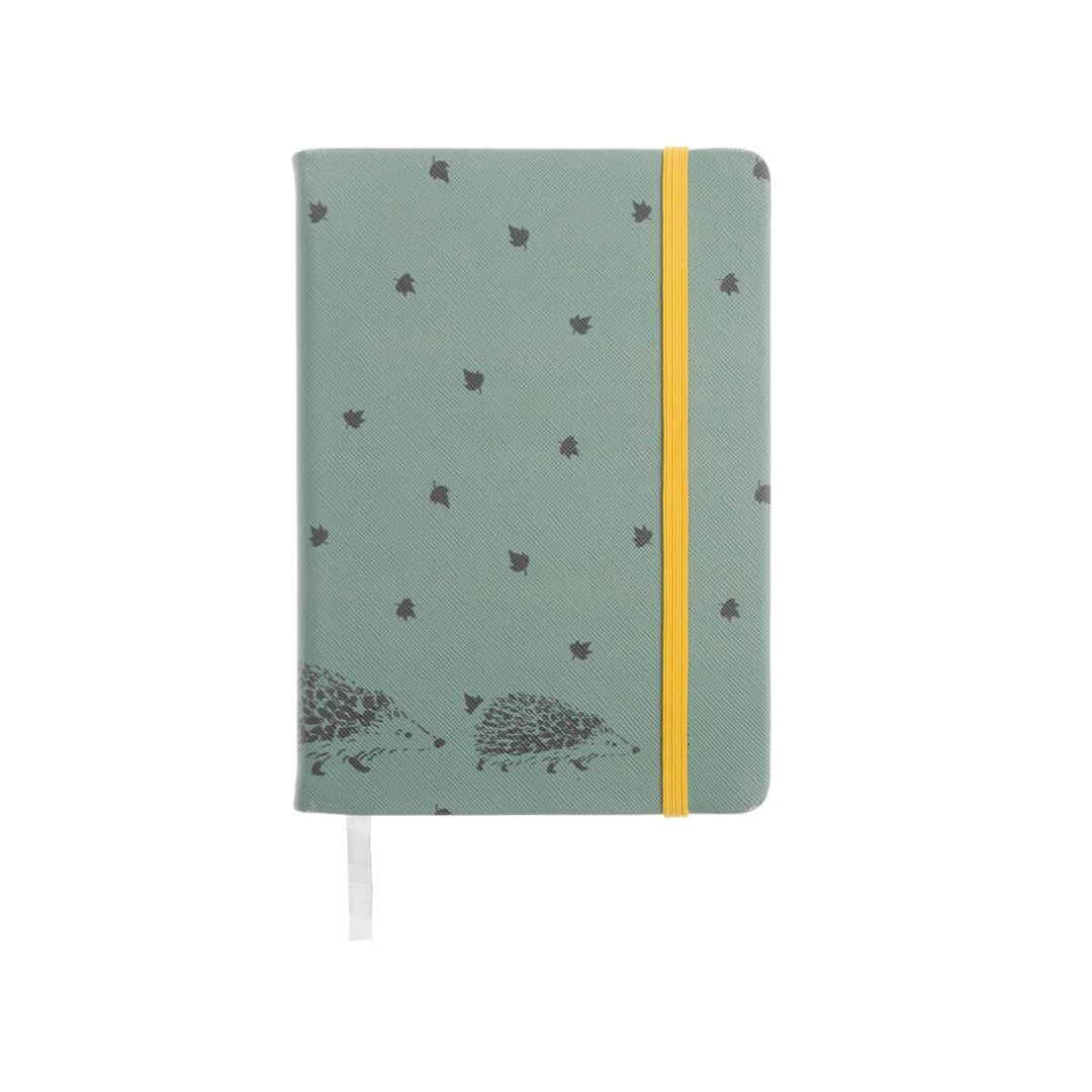 National Trust Hedgehog B6 Fabric Notebook by Sophie Allport