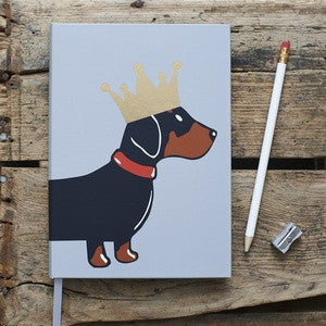 Dachshund Notebook from Sweet William Designs