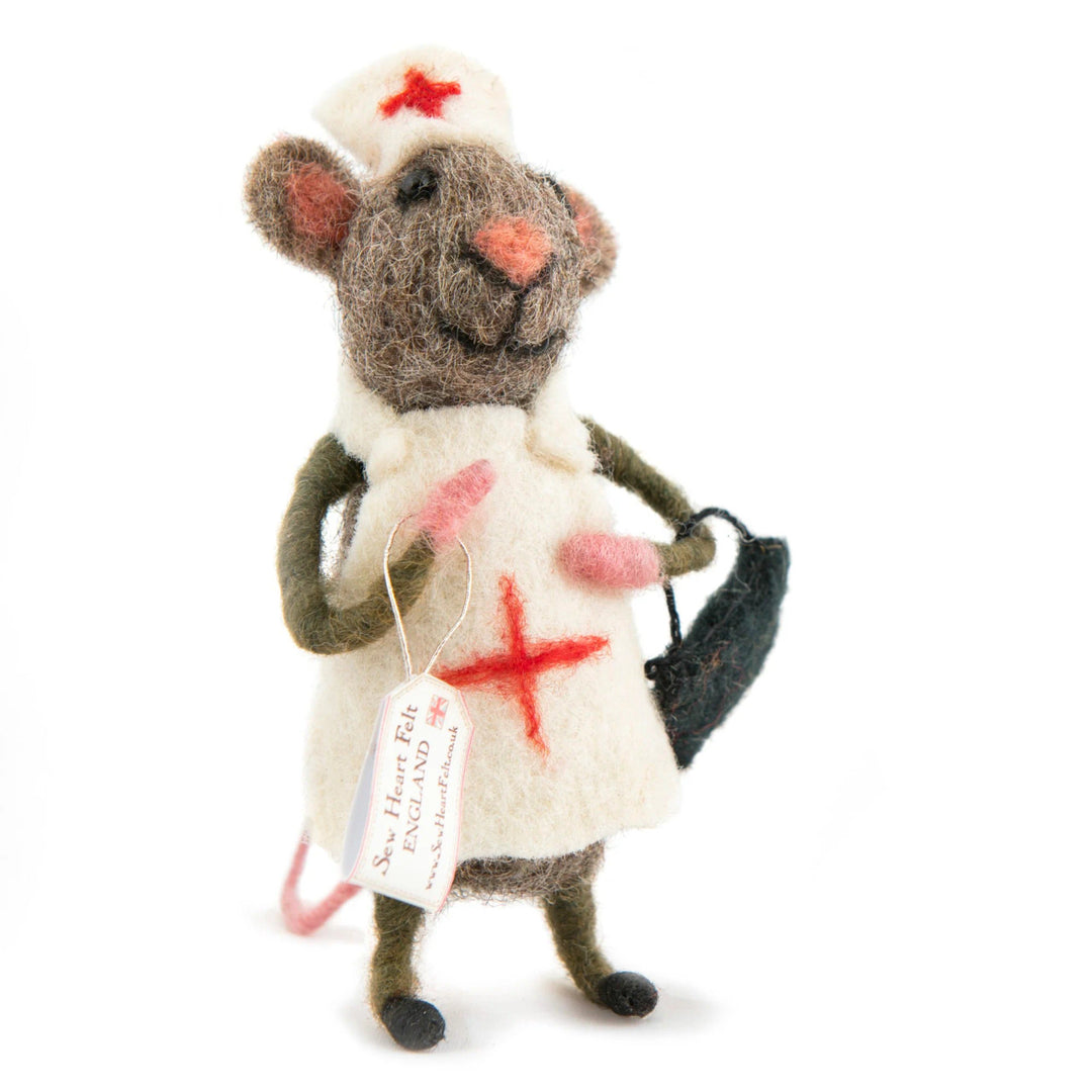 Trueth Nurse Felt Mouse