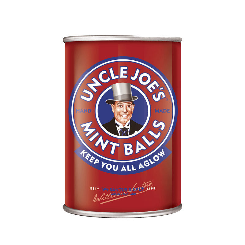 Uncle Joe's Mint Balls. Handmade in England.