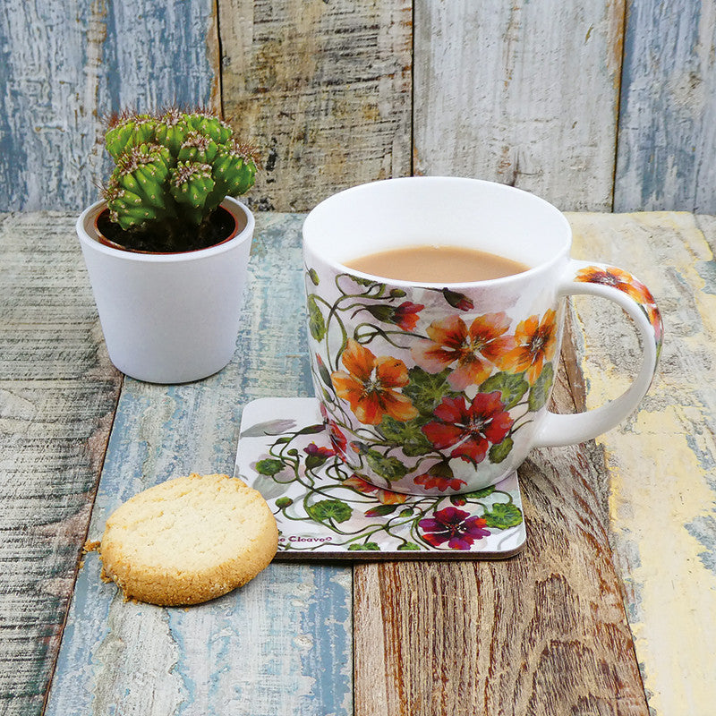 Emma Ball Nasturtiums Bone China Mug (boxed)