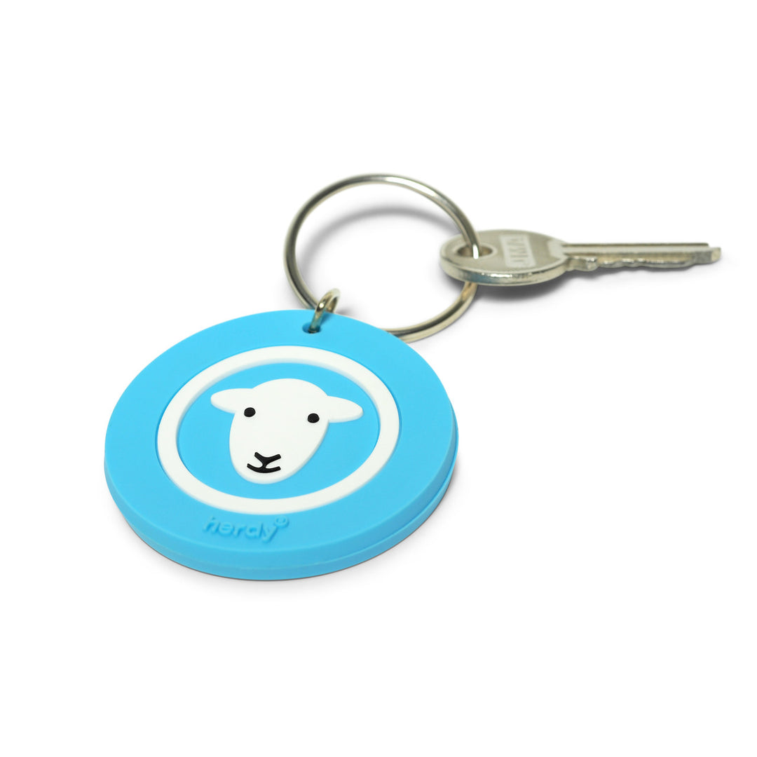 Herdy Classic Key Chain - blue