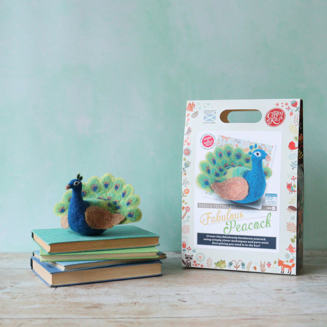 The Crafty Kit Company - Hen & Chicks Needle Felting Kit