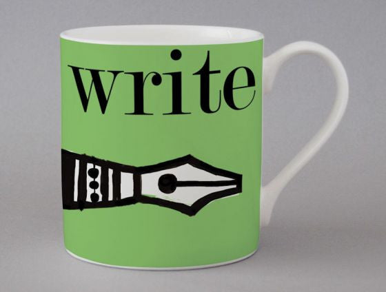 Graphic Write Mug by Repeat Repeat.