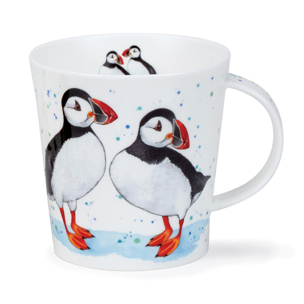 Dunoon Cairngorm Puffin Fine bone china mug