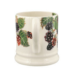 Emma Bridgewater Fruits Blackberry Half Pint Mug. Handmade in England. 