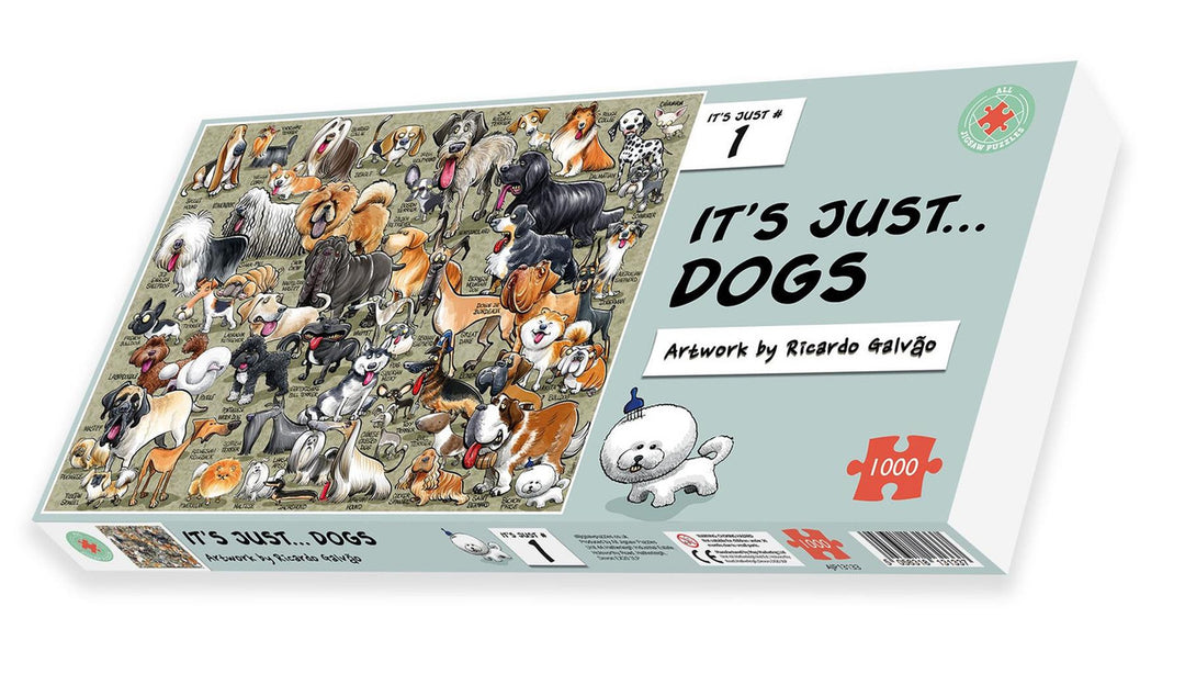 Illustrated Dogs Puzzle