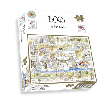 Dogs by Tim Buller 1000 Piece Jigsaw Puzzle. Image