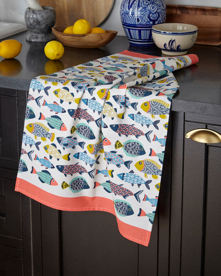 Aquarium 100% Cotton tea towel by Ulster Weavers.