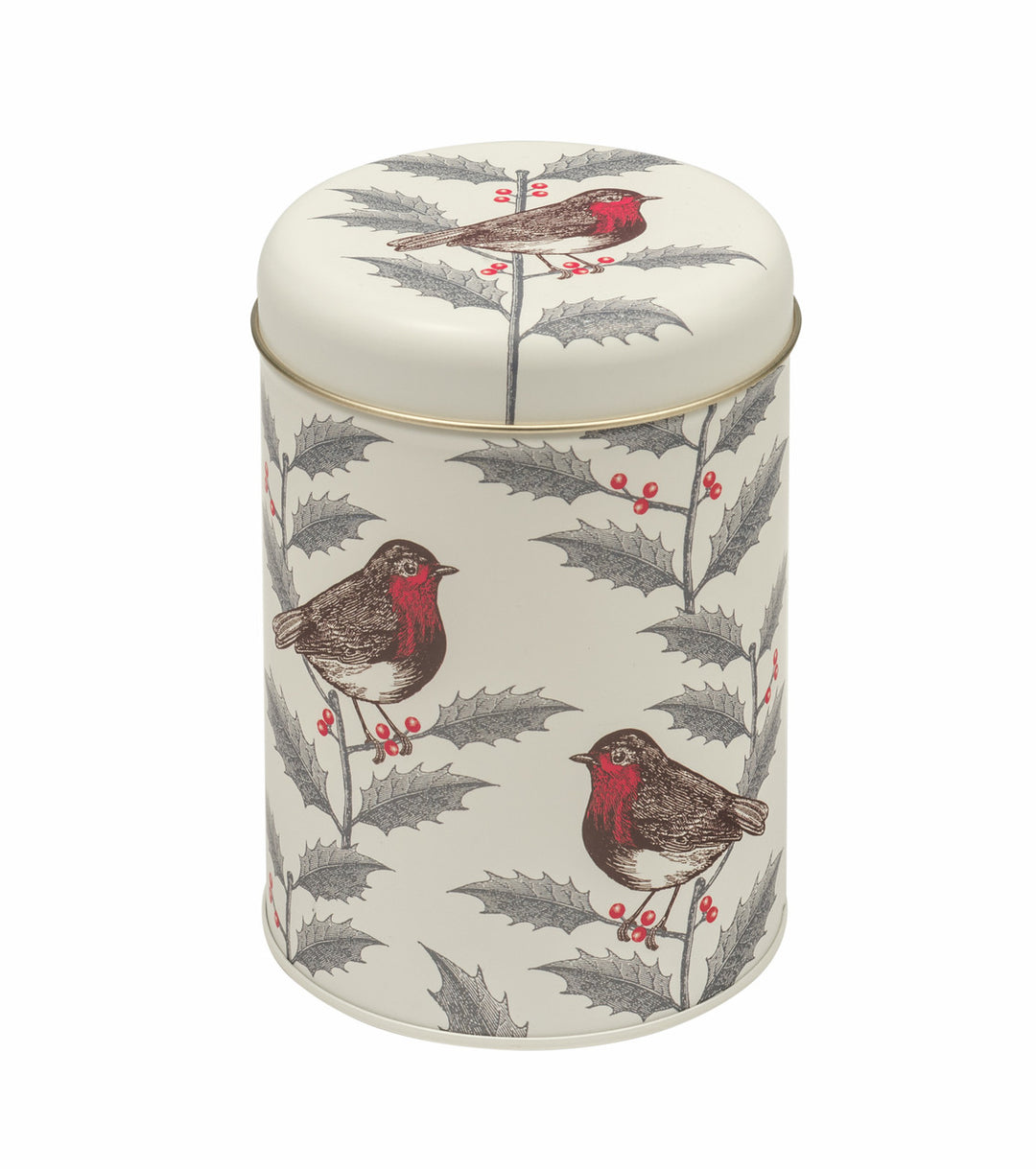 Thornback & Peel Robin & Holly Round Caddy