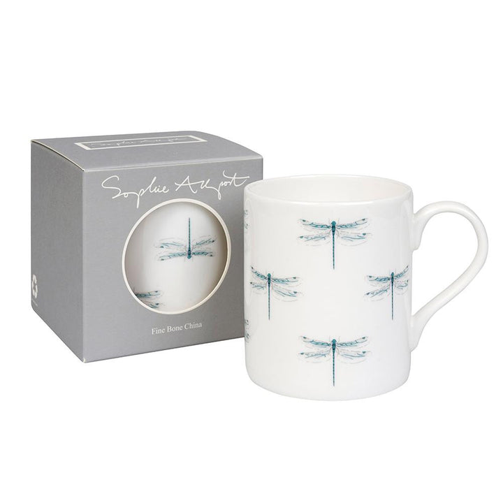 Sophie Allport bone china Dragonfly mug boxed.