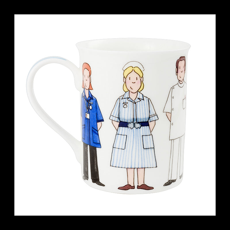 Alison Gardiner Bone China Nursing mug boxed.